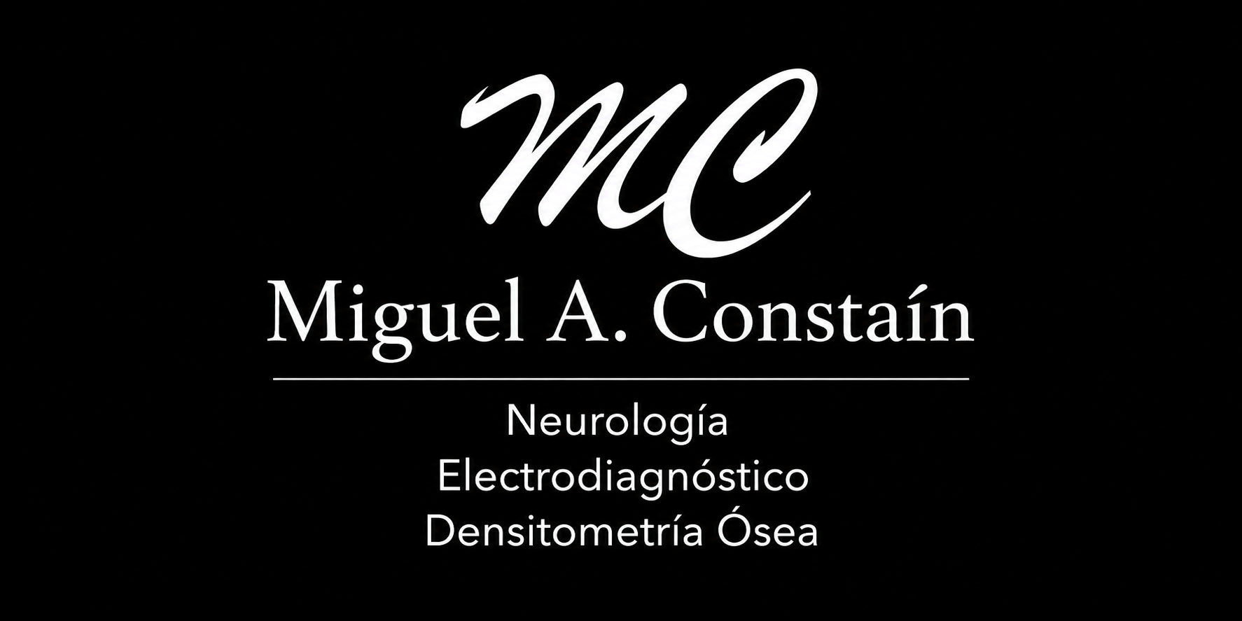 Miguel A. Constaín - Neurología